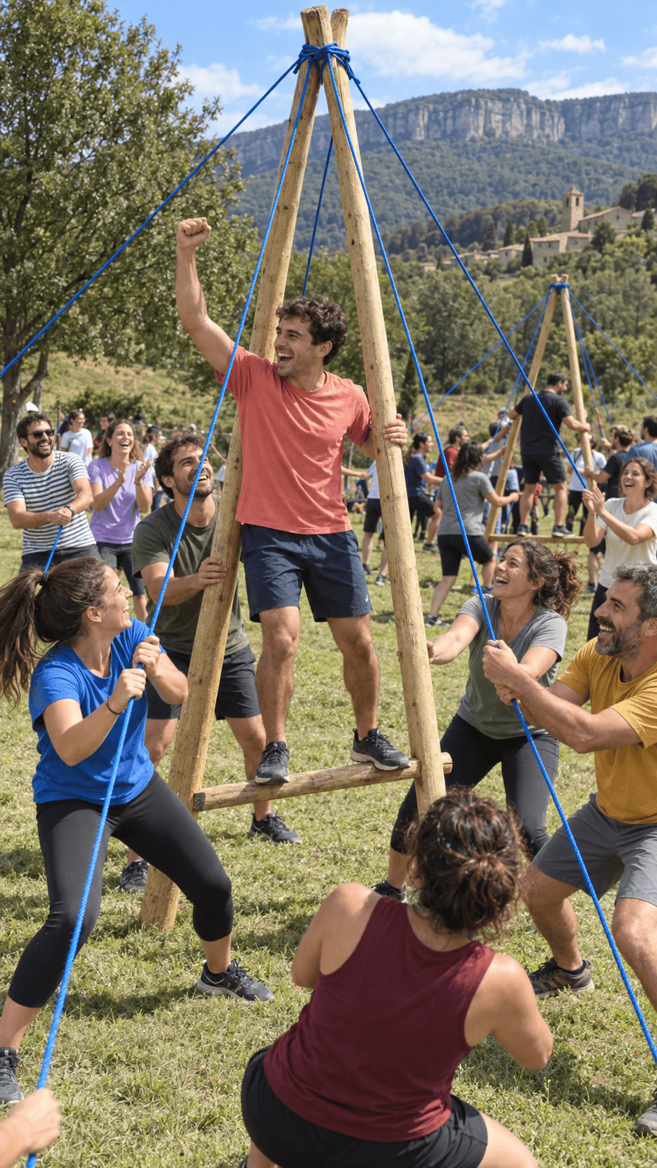 Imatge conceptual de Gimcana cooperativa a Anigami